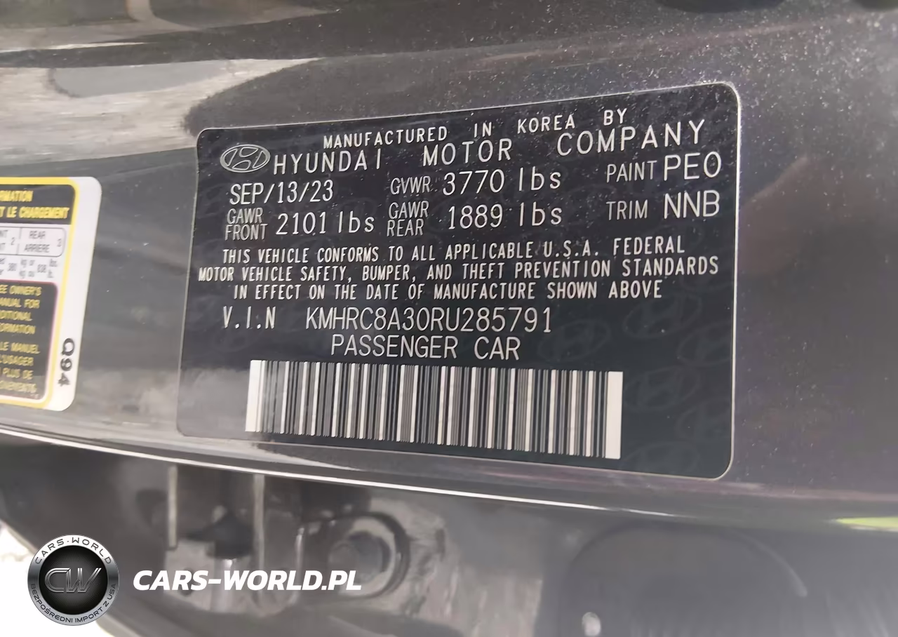 2024 Hyundai Venue Limited VIN:KMHRC8A30RU285791 - 9