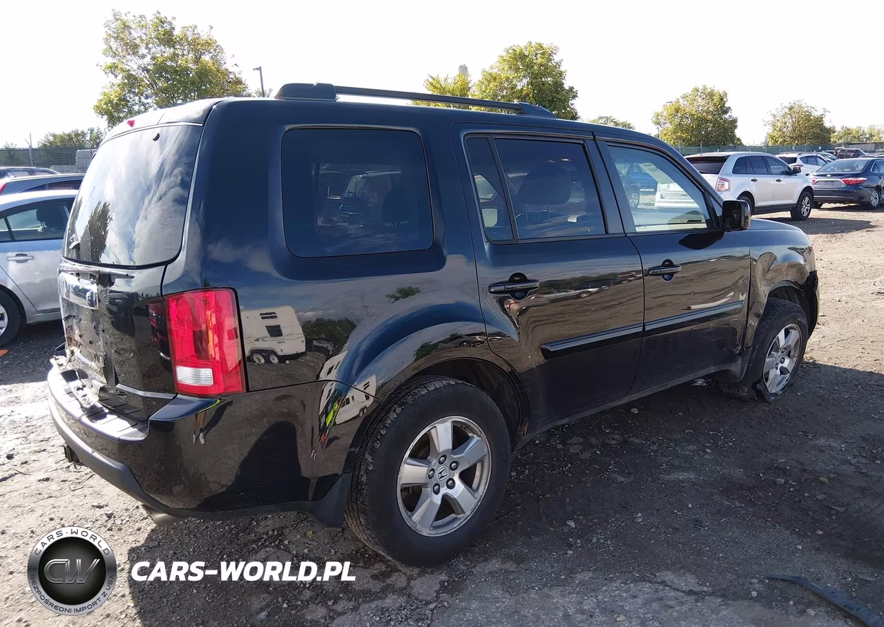 2009 Honda Pilot Ex-L VIN:5FNYF48539B030732 - 4