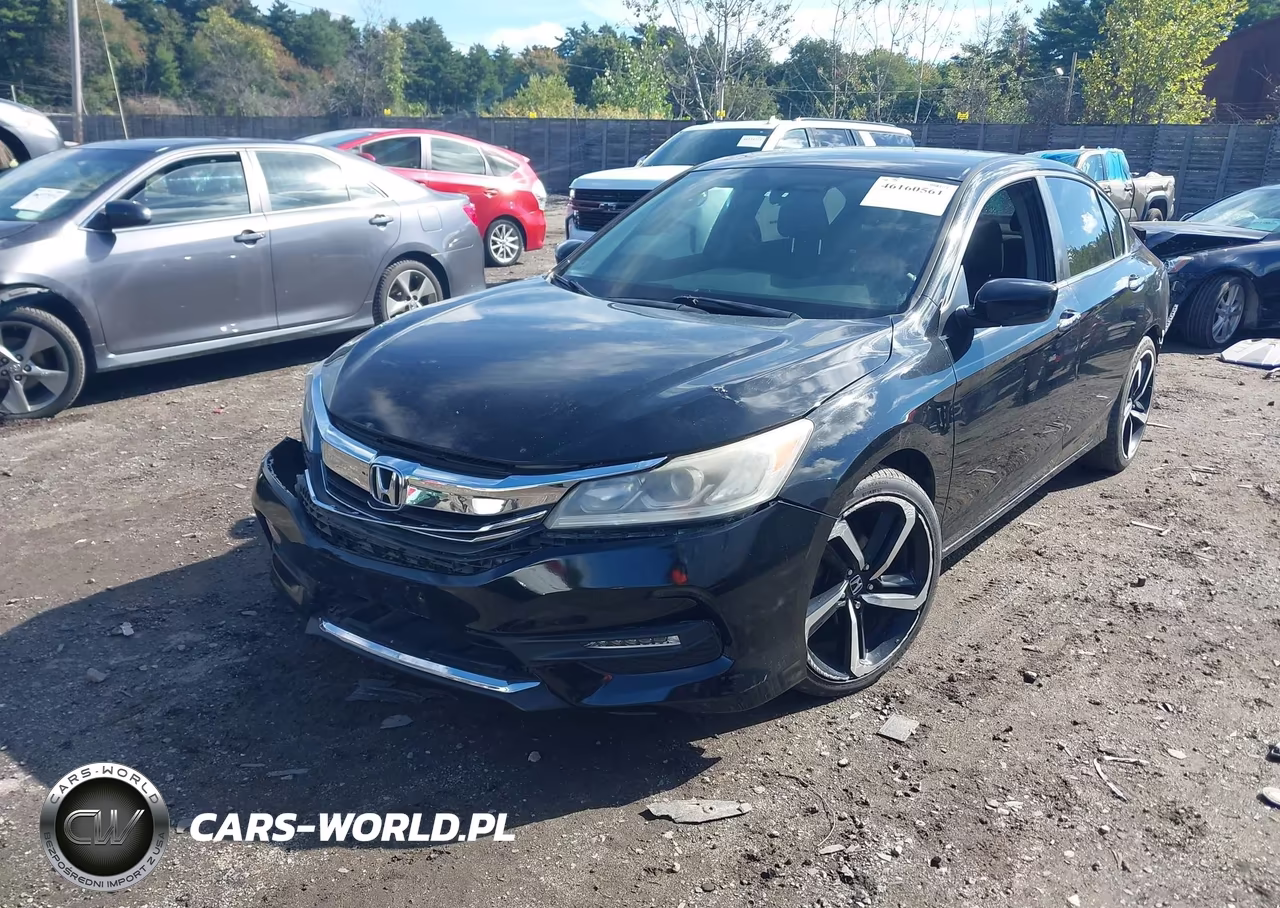 2016 Honda Accord Lx VIN:1HGCR2F31GA000739 - 2