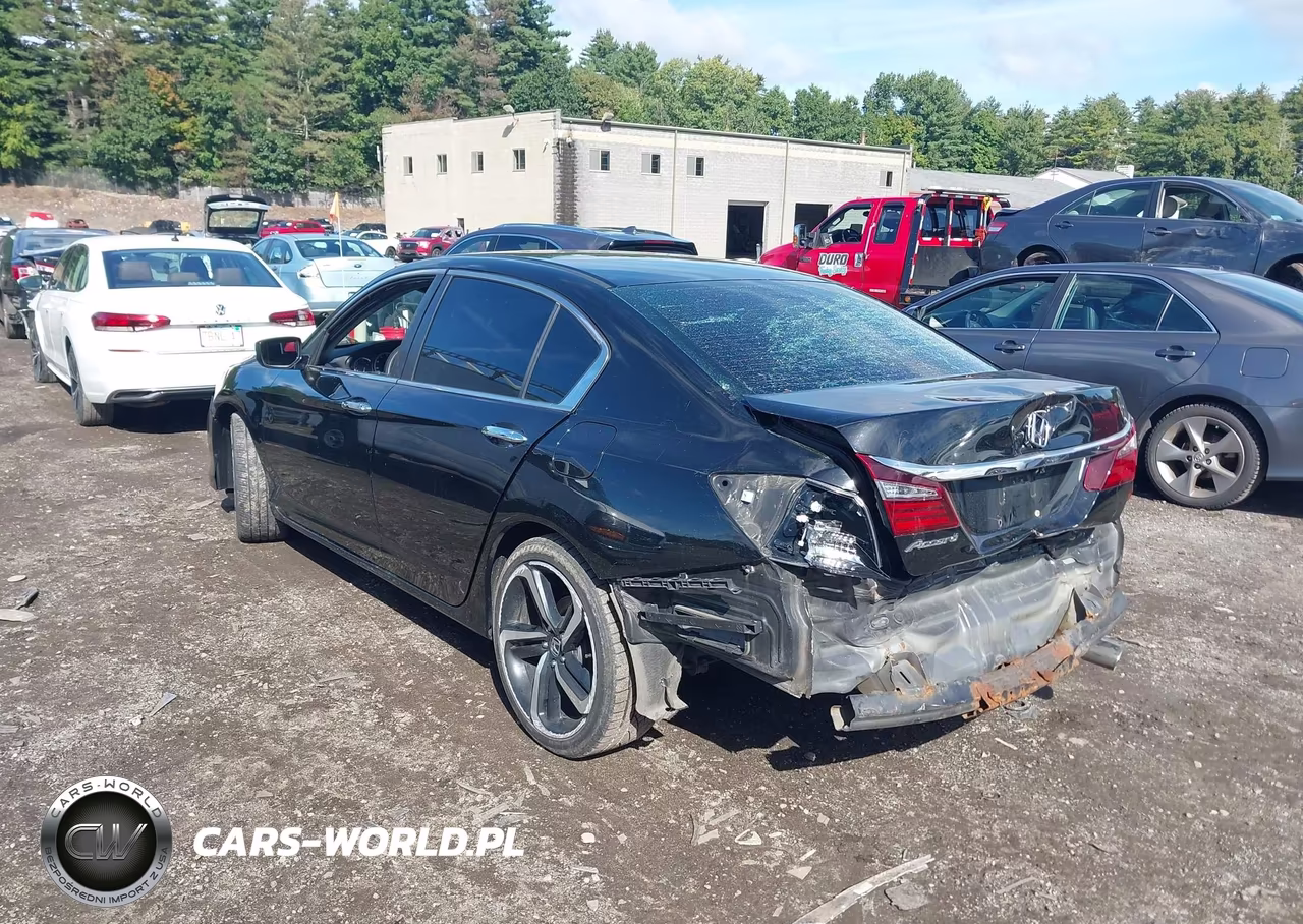 2016 Honda Accord Lx VIN:1HGCR2F31GA000739 - 3