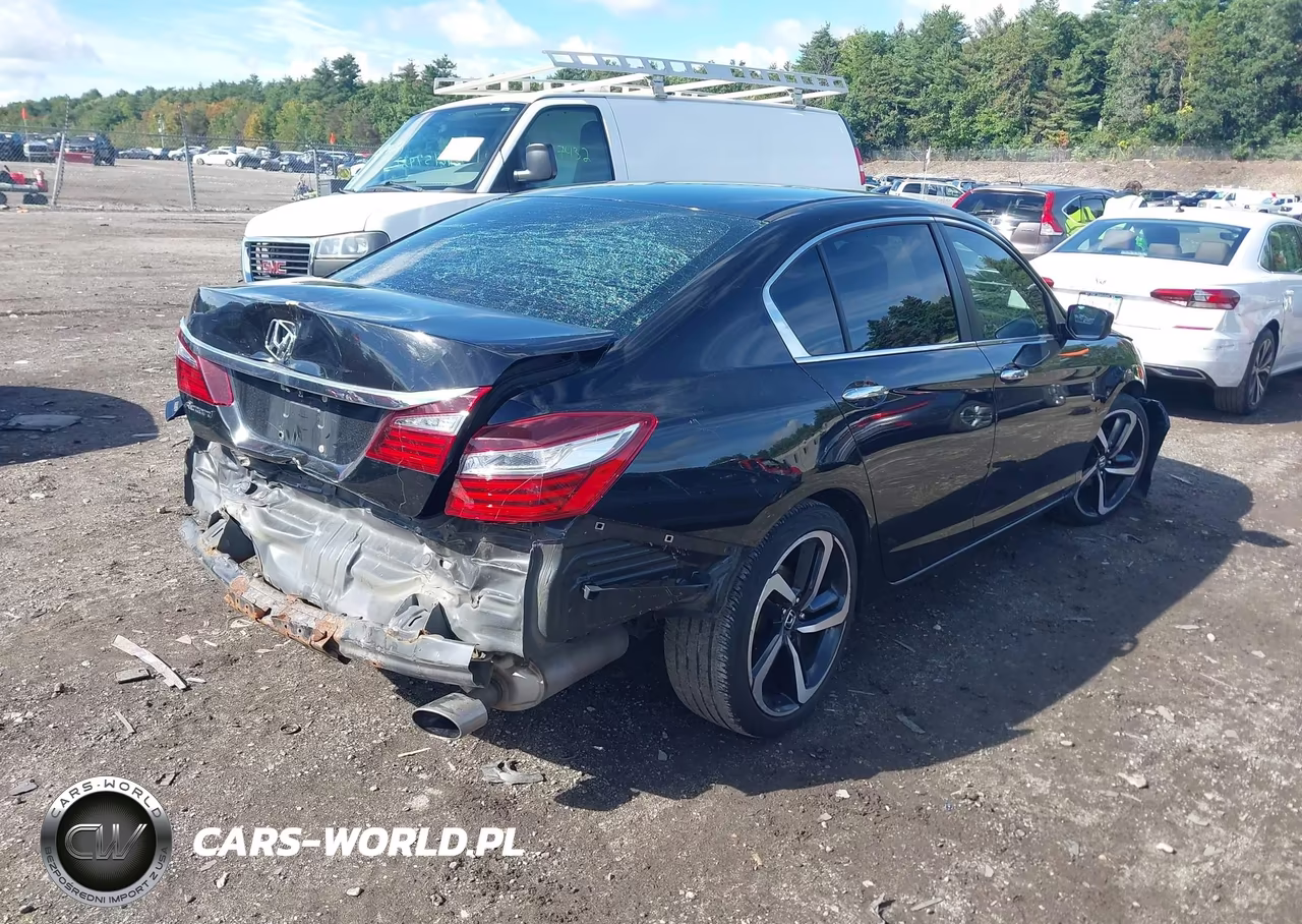 2016 Honda Accord Lx VIN:1HGCR2F31GA000739 - 4