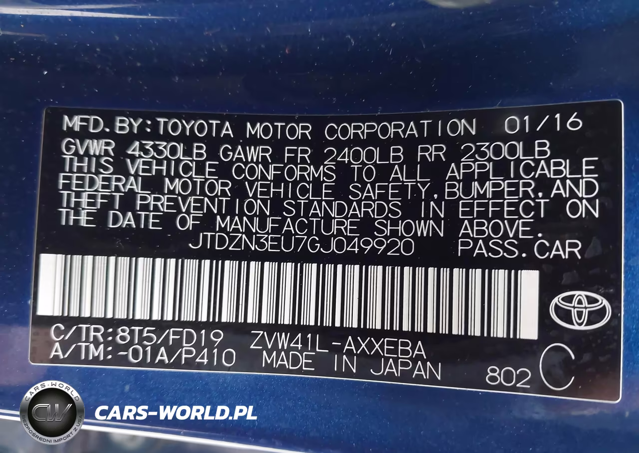 2016 Toyota Prius V Three VIN:JTDZN3EU7GJ049920 - 9