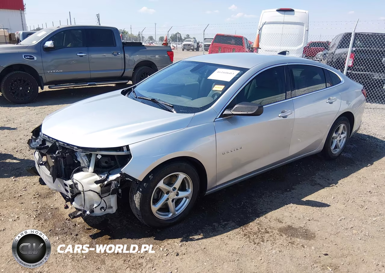 2017 Chevrolet Malibu Ls VIN:1G1ZB5ST2HF102049 - 2