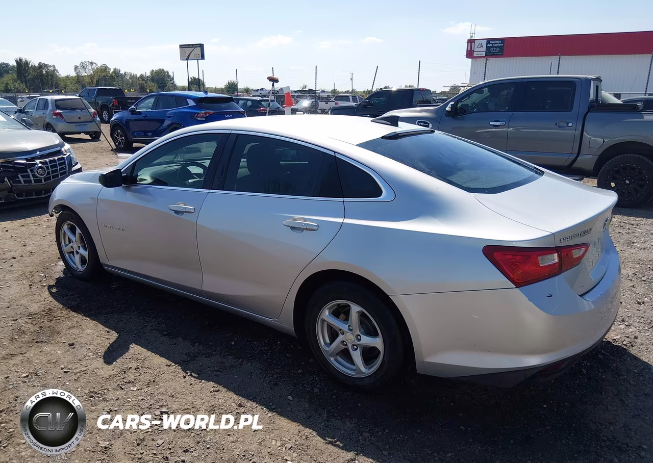 2017 Chevrolet Malibu Ls VIN:1G1ZB5ST2HF102049 - 3