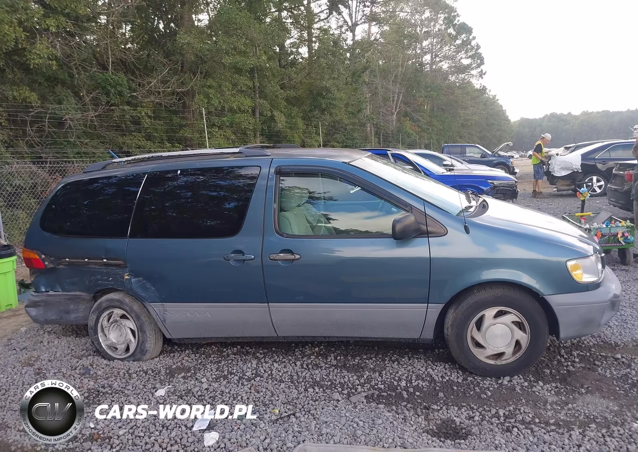 2000 Toyota Sienna Le VIN:4T3ZF13C8YU245377 - 13