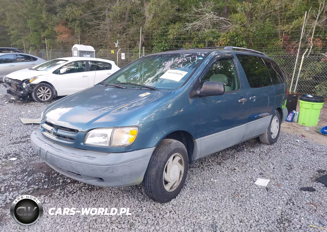 2000 Toyota Sienna Le VIN:4T3ZF13C8YU245377 - 2