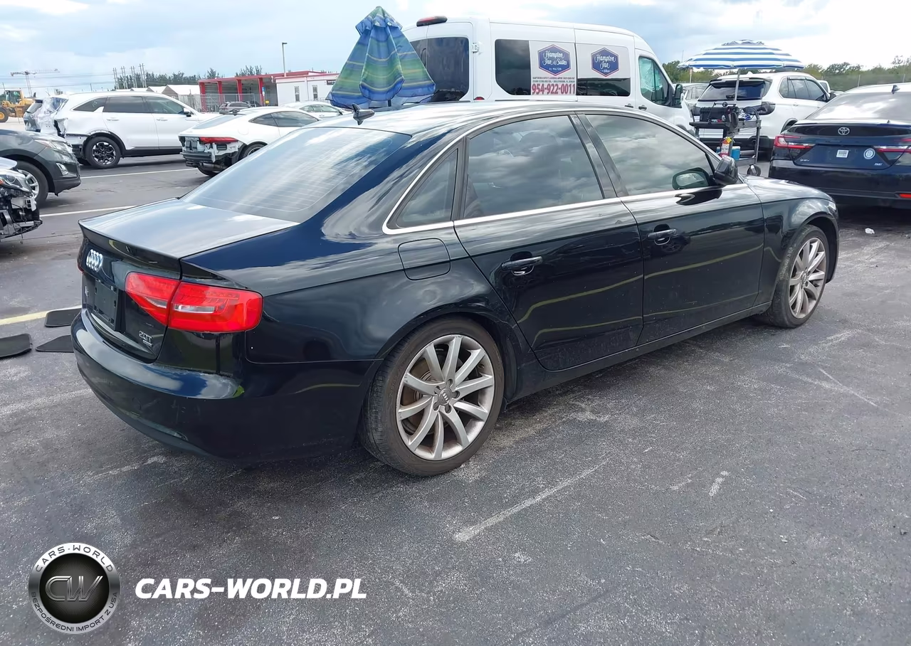 2013 Audi A4 2.0T Premium VIN:WAUHFAFL8DA191284 - 4