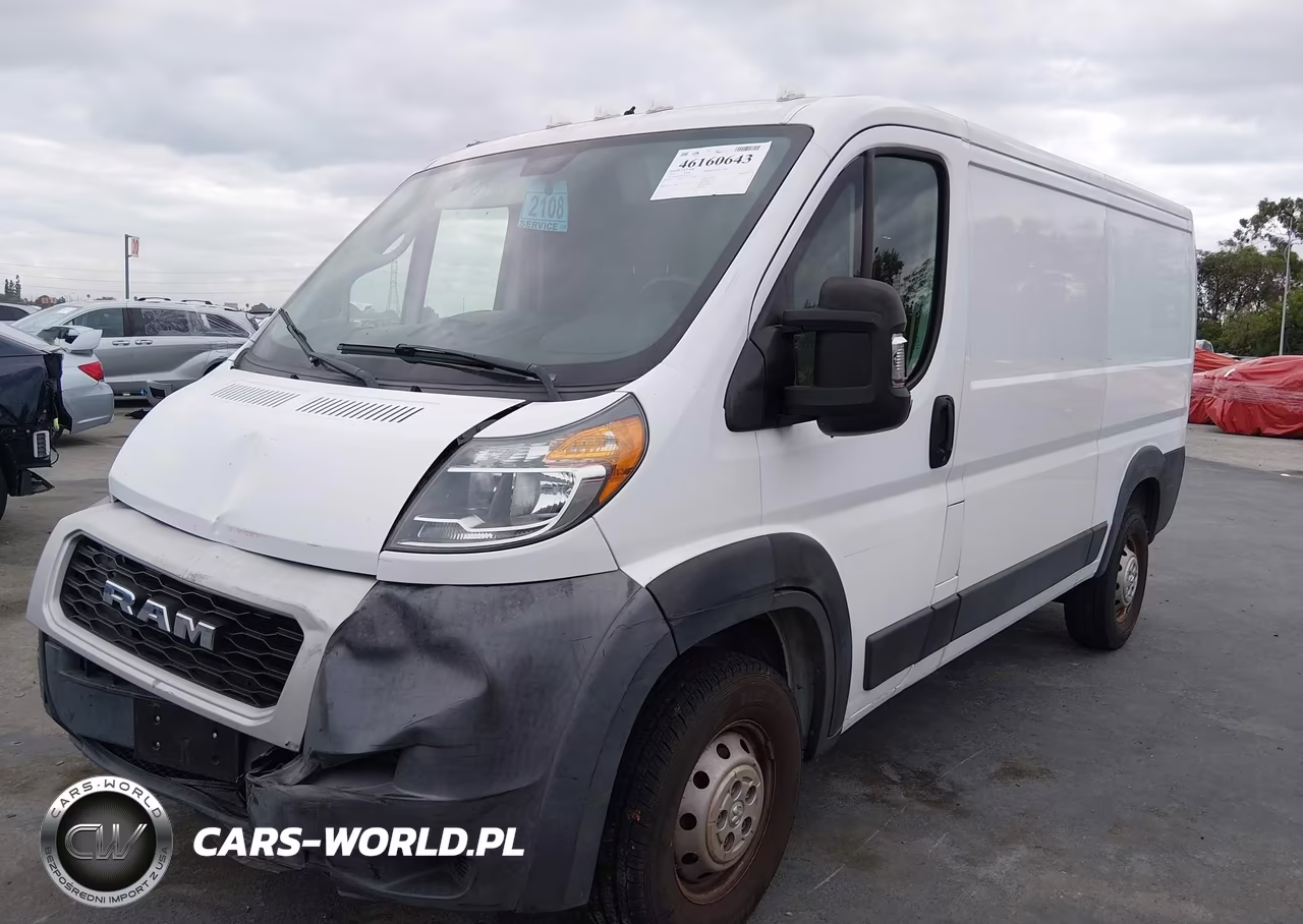 2019 Ram Promaster 1500 Low Roof 136 Wb VIN:3C6TRVAG2KE532072 - 2