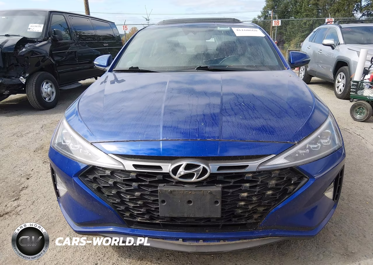2020 Hyundai Elantra Sport VIN:KMHD04LB4LU992772 - 12