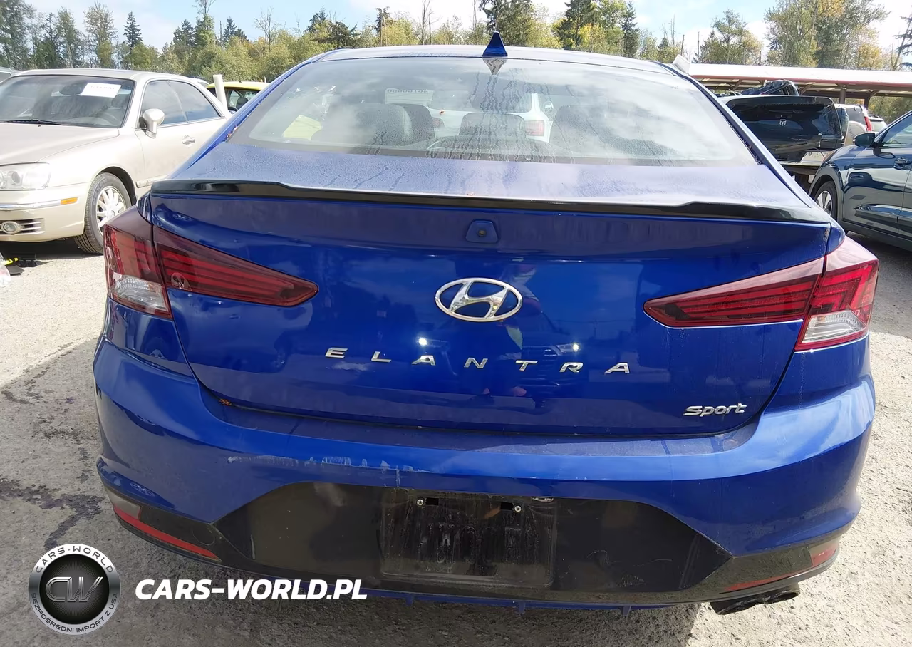 2020 Hyundai Elantra Sport VIN:KMHD04LB4LU992772 - 16