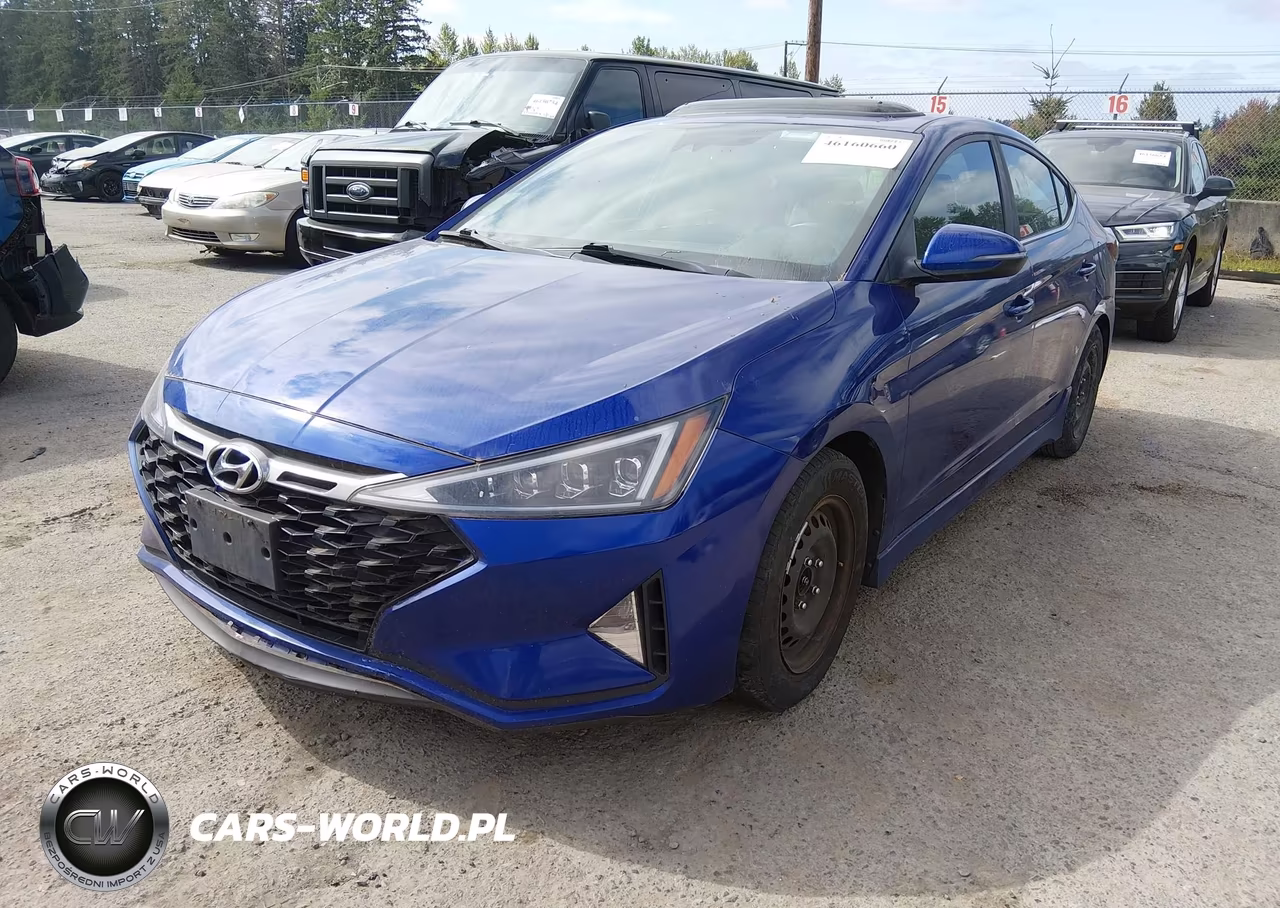 2020 Hyundai Elantra Sport VIN:KMHD04LB4LU992772 - 2