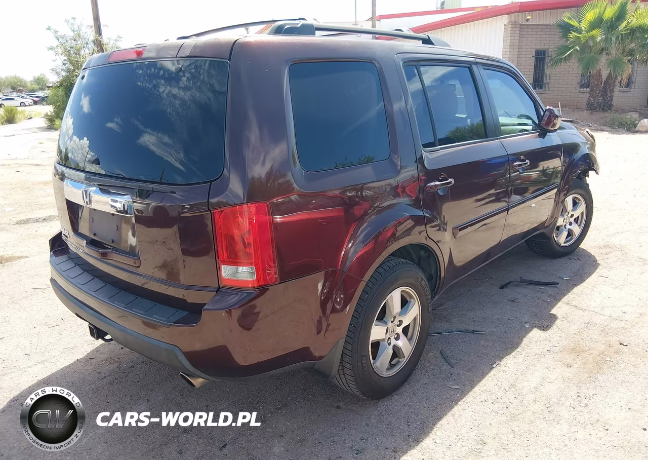 2011 Honda Pilot Ex-L VIN:5FNYF3H50BB047066 - 4