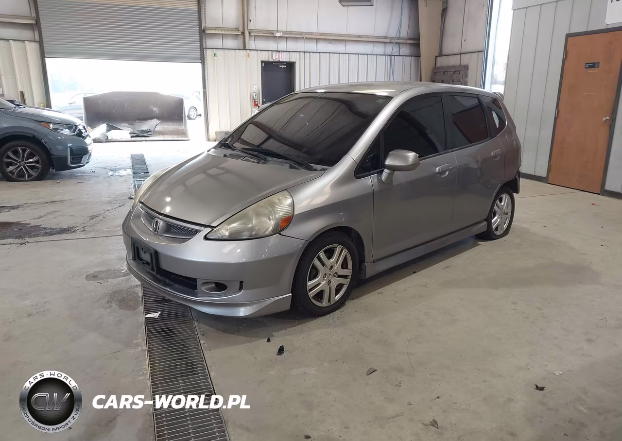 2007 Honda Fit Sport VIN:JHMGD38677S058083 - 2