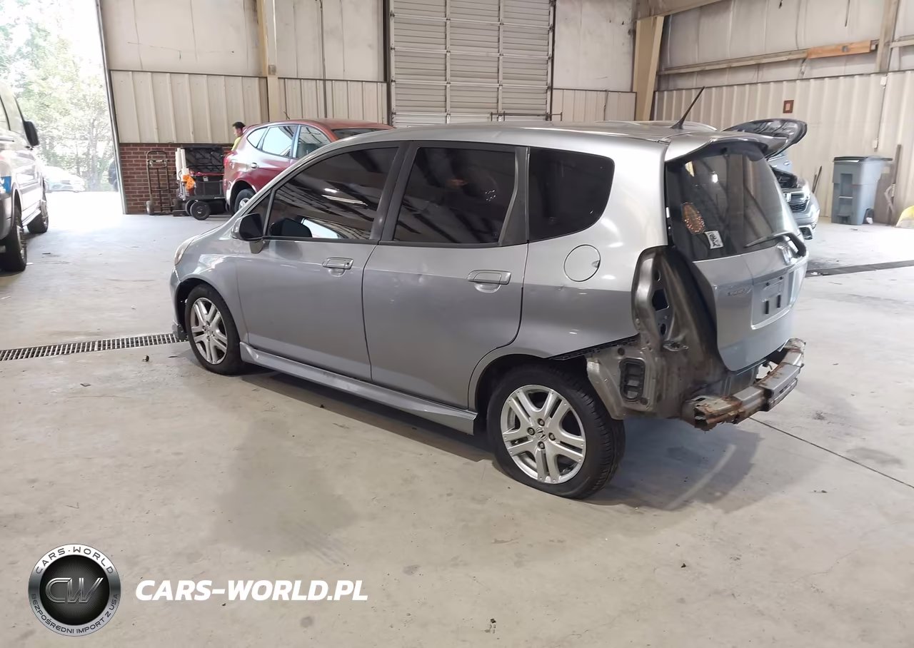 2007 Honda Fit Sport VIN:JHMGD38677S058083 - 3