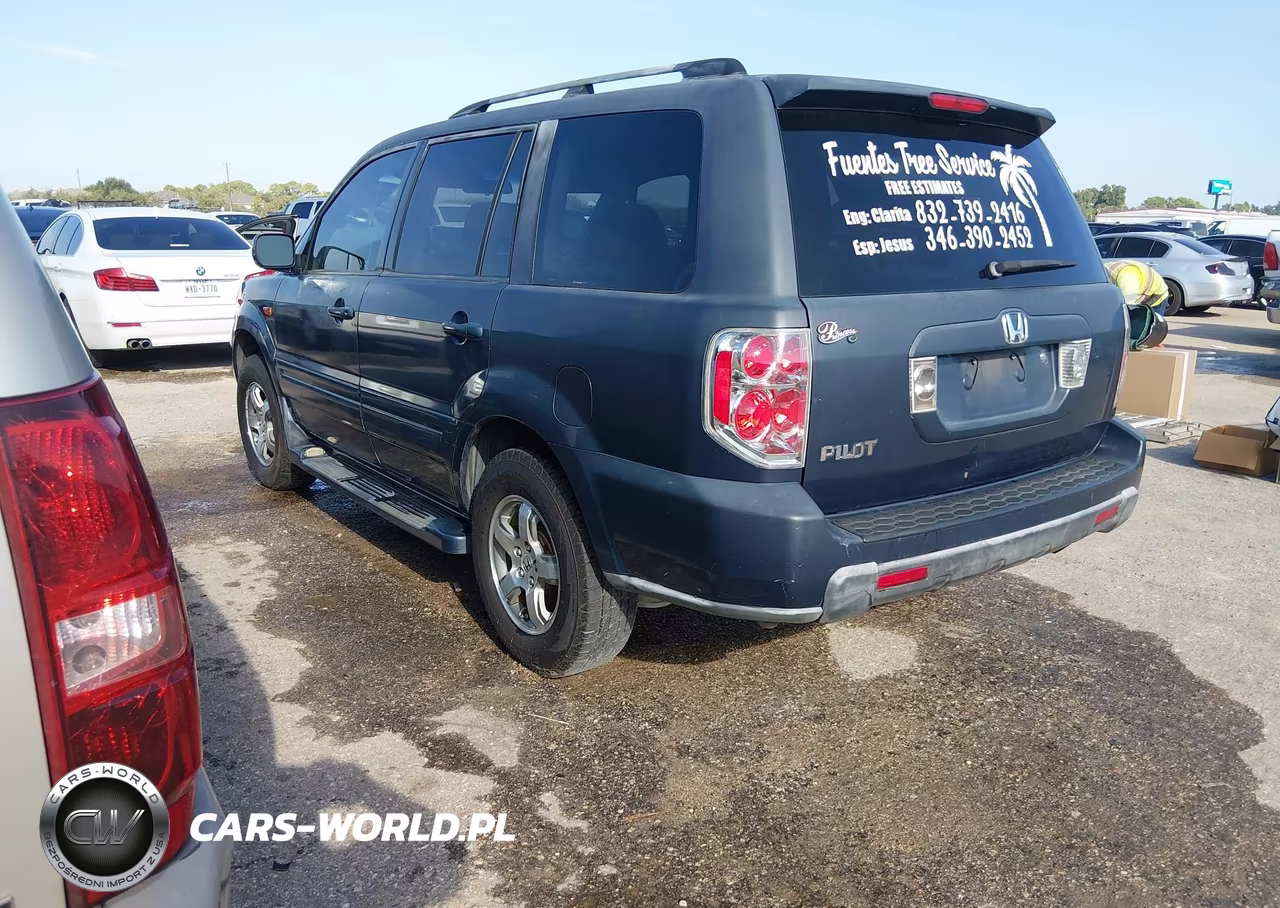 2006 Honda Pilot Ex VIN:5FNYF28496B008743 - 3