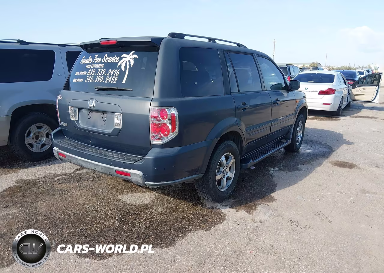 2006 Honda Pilot Ex VIN:5FNYF28496B008743 - 4