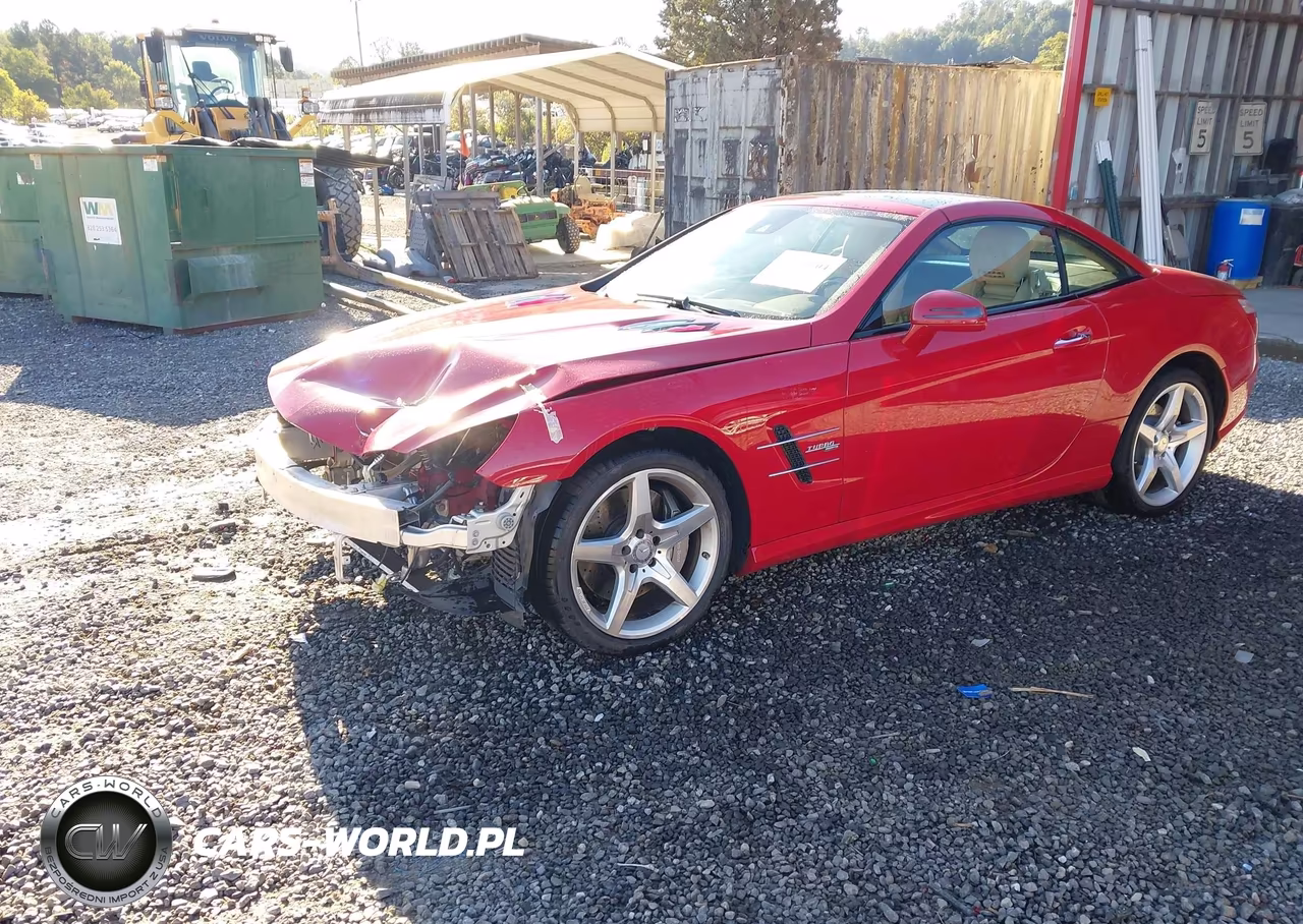 2015 Mercedes-Benz Sl 400 VIN:WDDJK6FA6FF037437 - 2