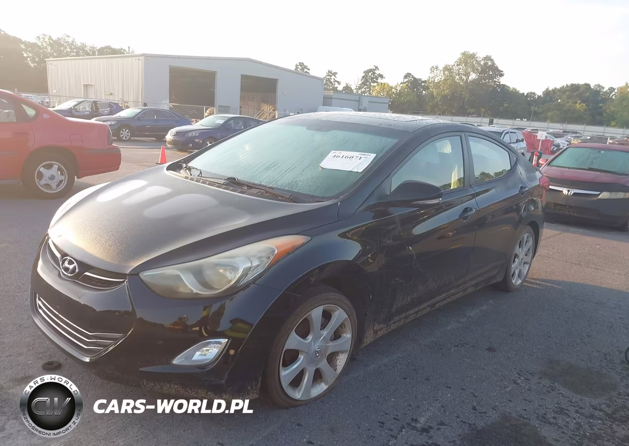 2012 Hyundai Elantra Limited (Ulsan Plant) VIN:KMHDH4AE9CU305274 - 2