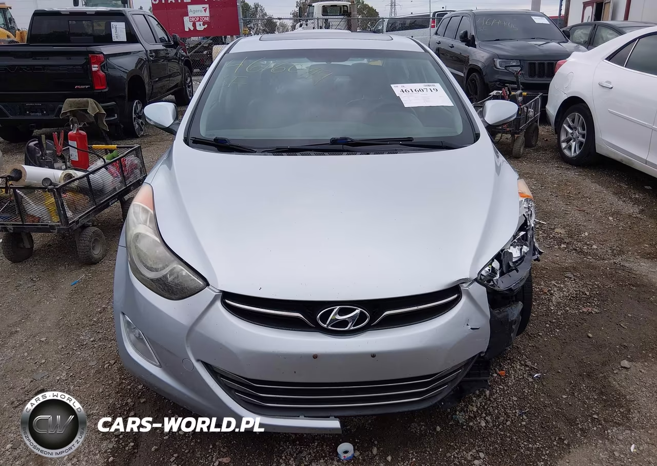 2013 Hyundai Elantra Limited VIN:5NPDH4AE3DH265032 - 13