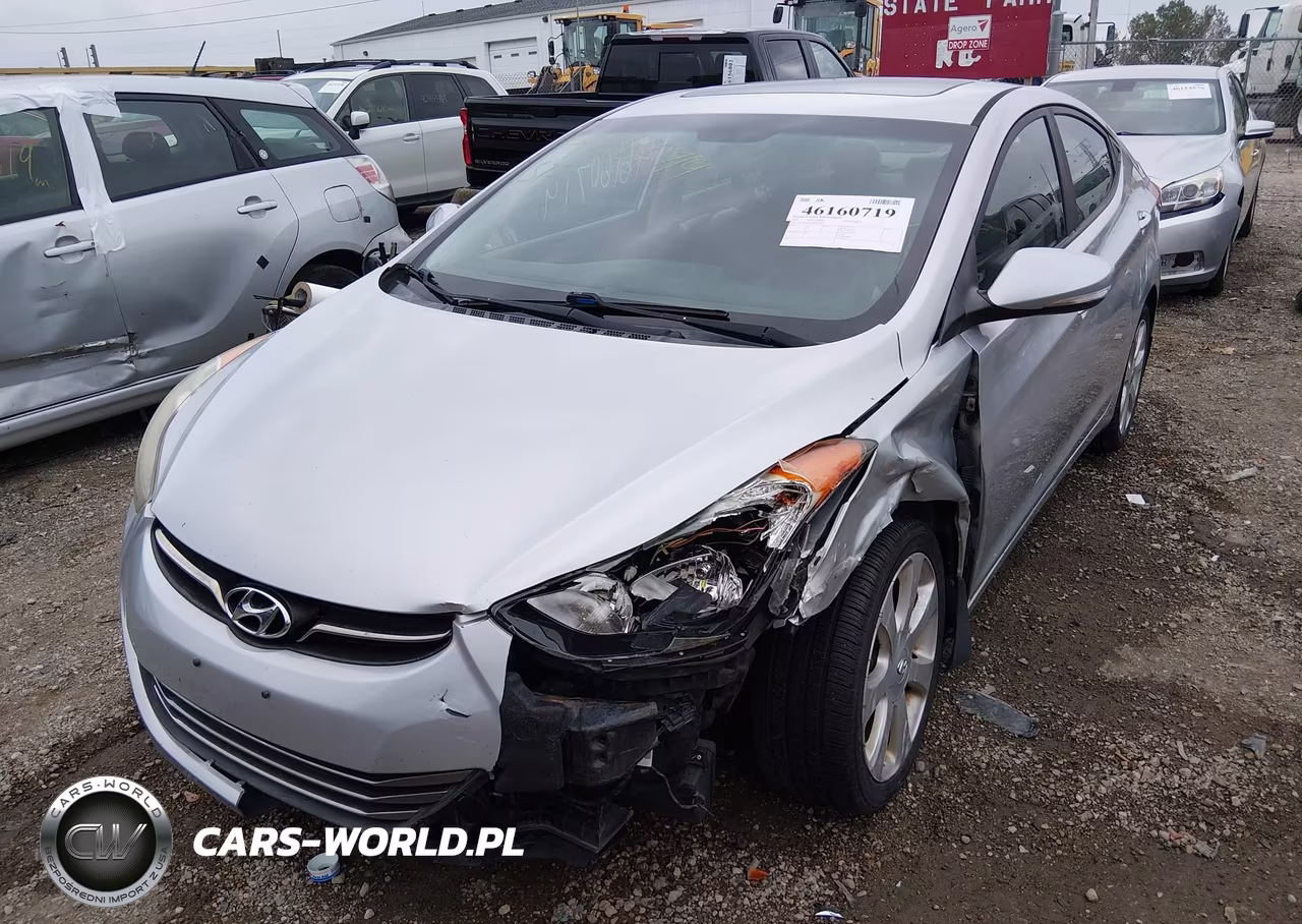 2013 Hyundai Elantra Limited VIN:5NPDH4AE3DH265032 - 2