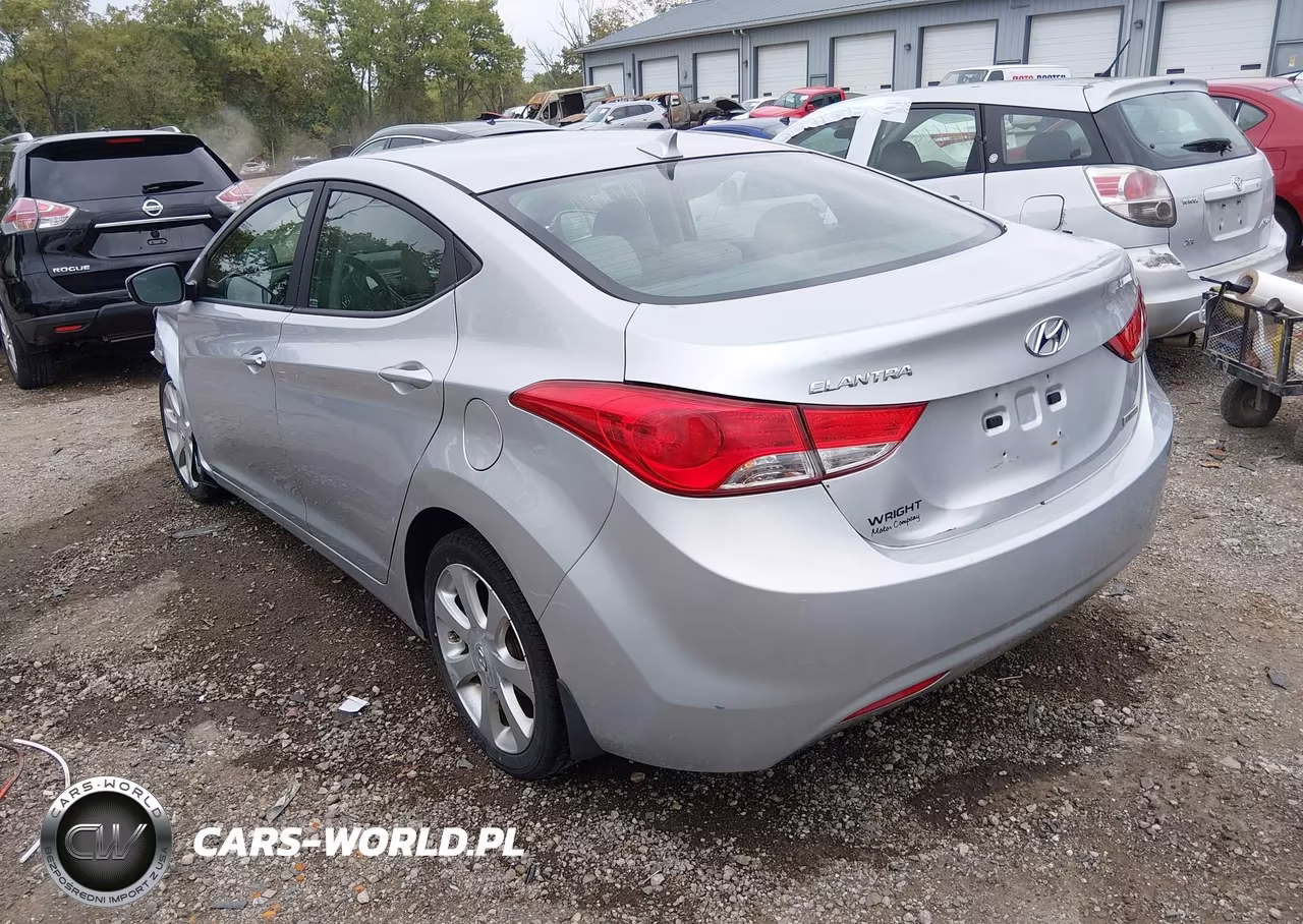 2013 Hyundai Elantra Limited VIN:5NPDH4AE3DH265032 - 3