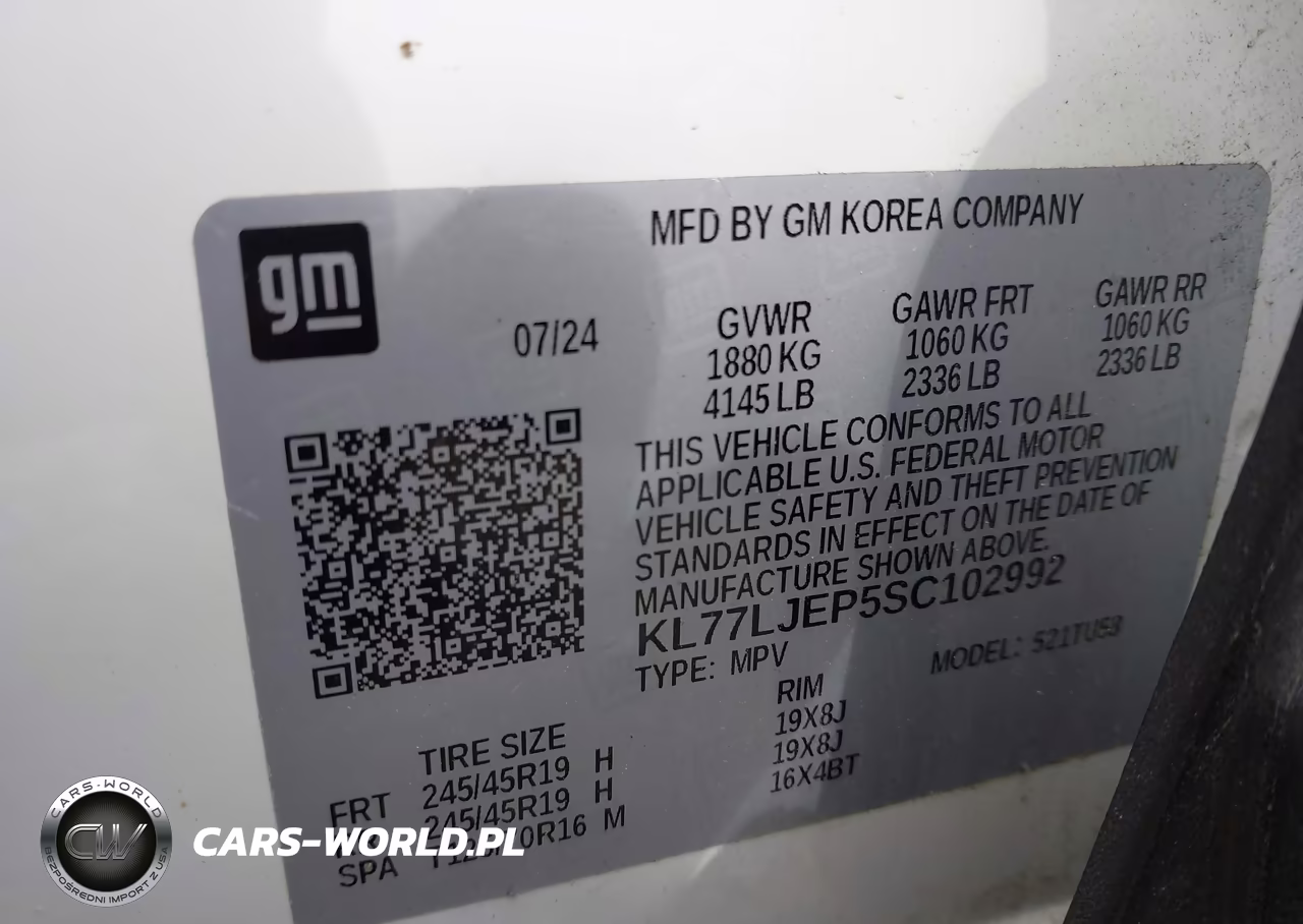 2025 Chevrolet Trax Fwd 2Rs VIN:KL77LJEP5SC102992 - 9