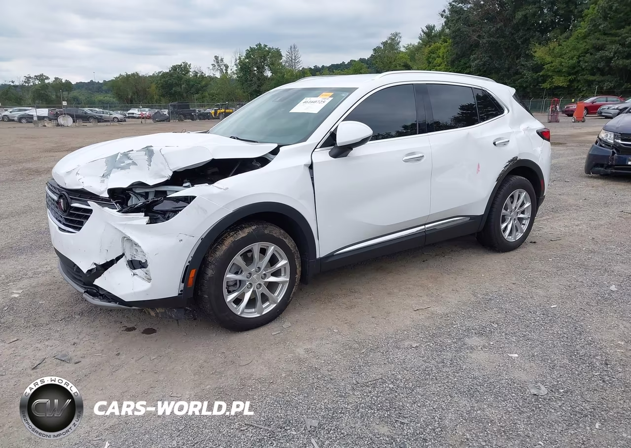 2021 Buick Envision Fwd Preferred VIN:LRBAZLR4XMD073469 - 2