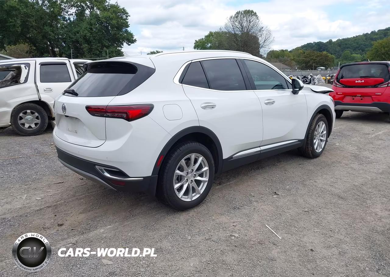 2021 Buick Envision Fwd Preferred VIN:LRBAZLR4XMD073469 - 4