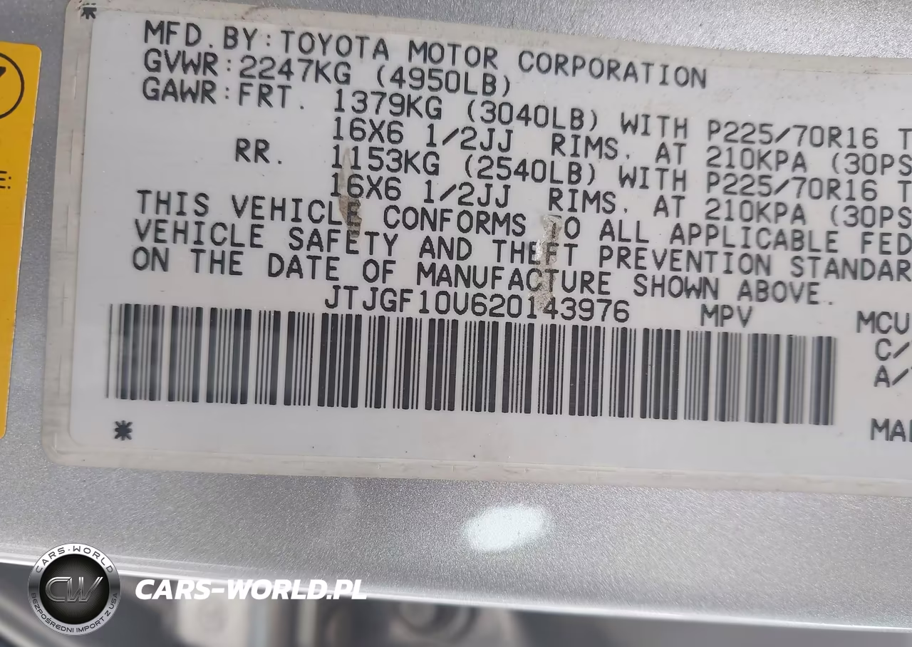 2002 Lexus Rx 300 VIN:JTJGF10U620143976 - 9