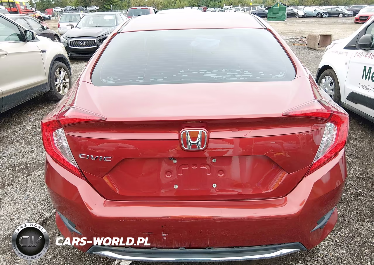 2020 Honda Civic Lx VIN:19XFC2F61LE001257 - 16