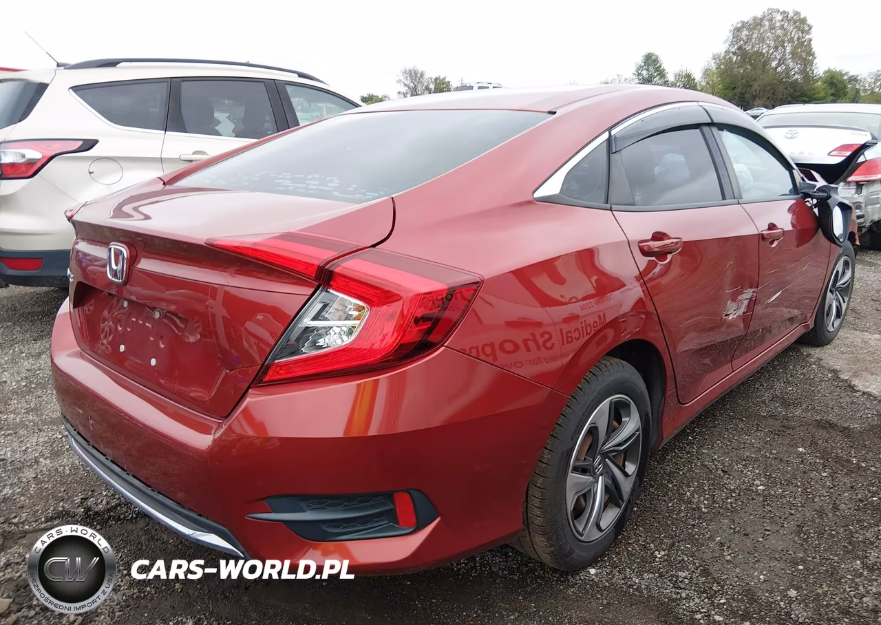 2020 Honda Civic Lx VIN:19XFC2F61LE001257 - 4