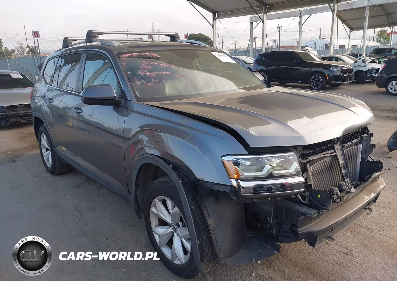 2018 Volkswagen Atlas 3.6L V6 Se VIN:1V2CR2CA8JC505270 - 1