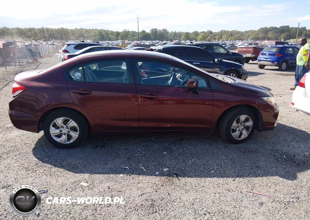 2015 Honda Civic Lx VIN:19XFB2F58FE267115 - 13