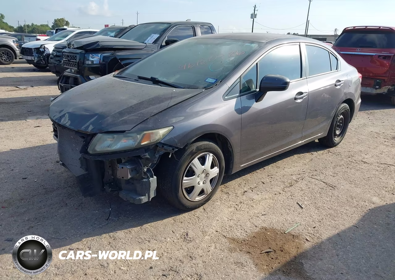 2015 Honda Civic Lx VIN:19XFB2F52FE707720 - 2