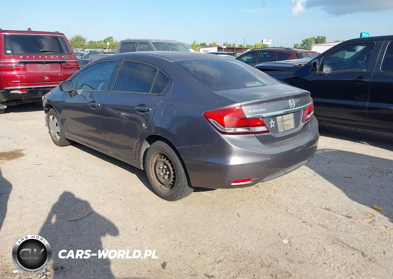 2015 Honda Civic Lx VIN:19XFB2F52FE707720 - 3