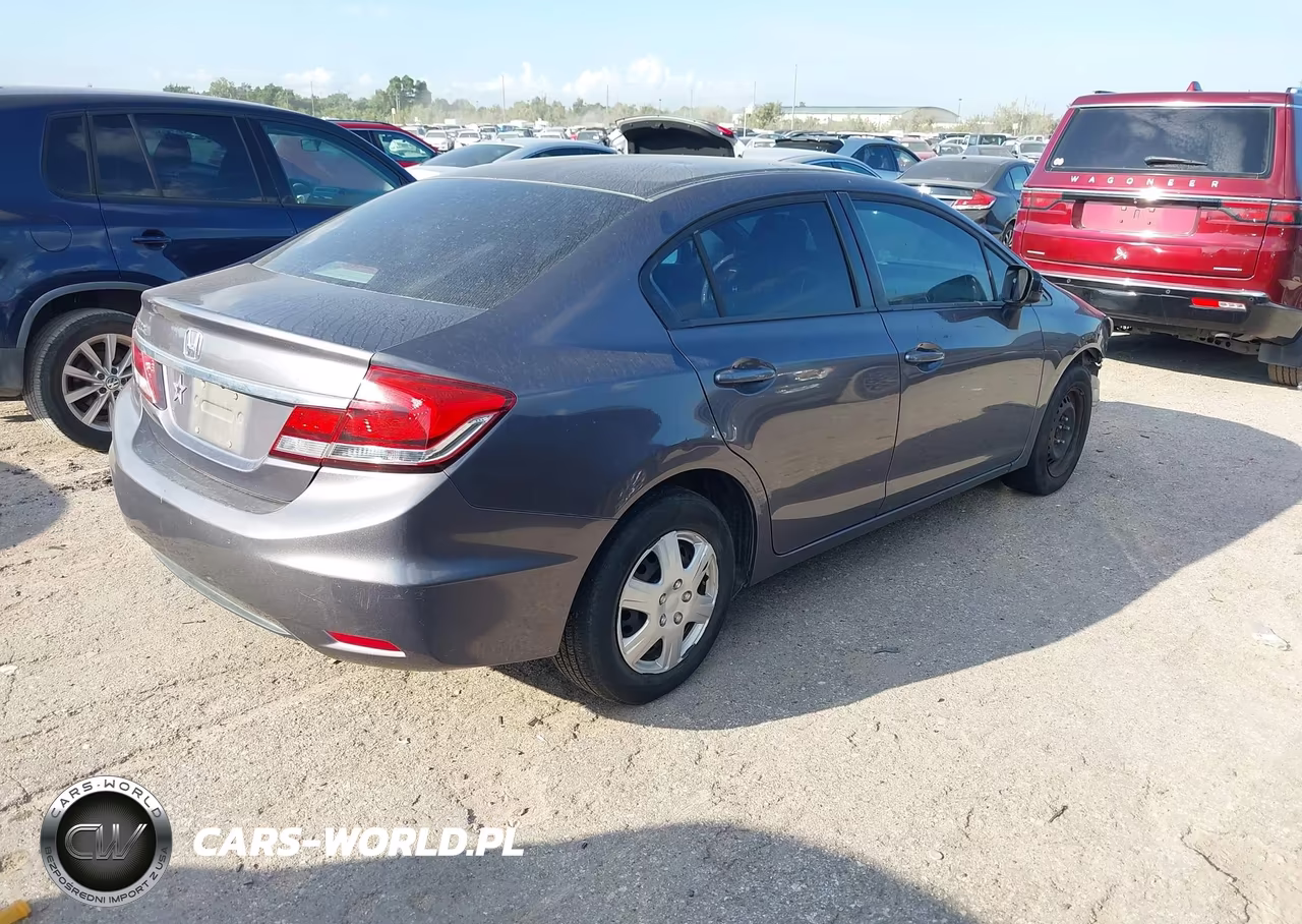 2015 Honda Civic Lx VIN:19XFB2F52FE707720 - 4
