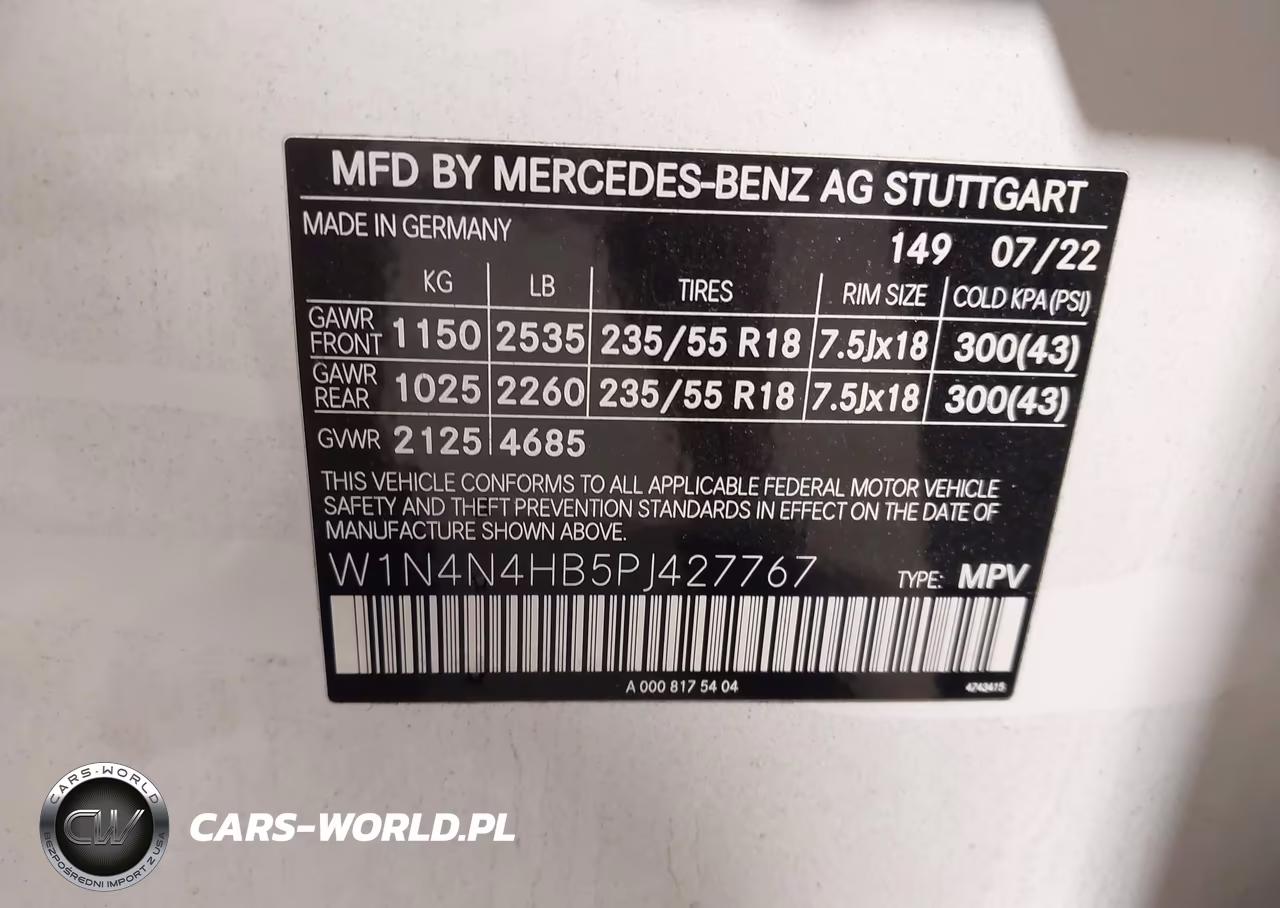 2023 Mercedes-Benz Gla 250 4Matic VIN:W1N4N4HB5PJ427767 - 9