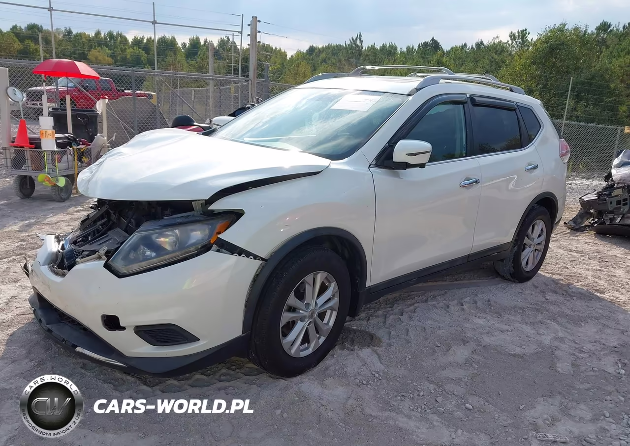 2016 Nissan Rogue Sv VIN:5N1AT2MT7GC922801 - 2