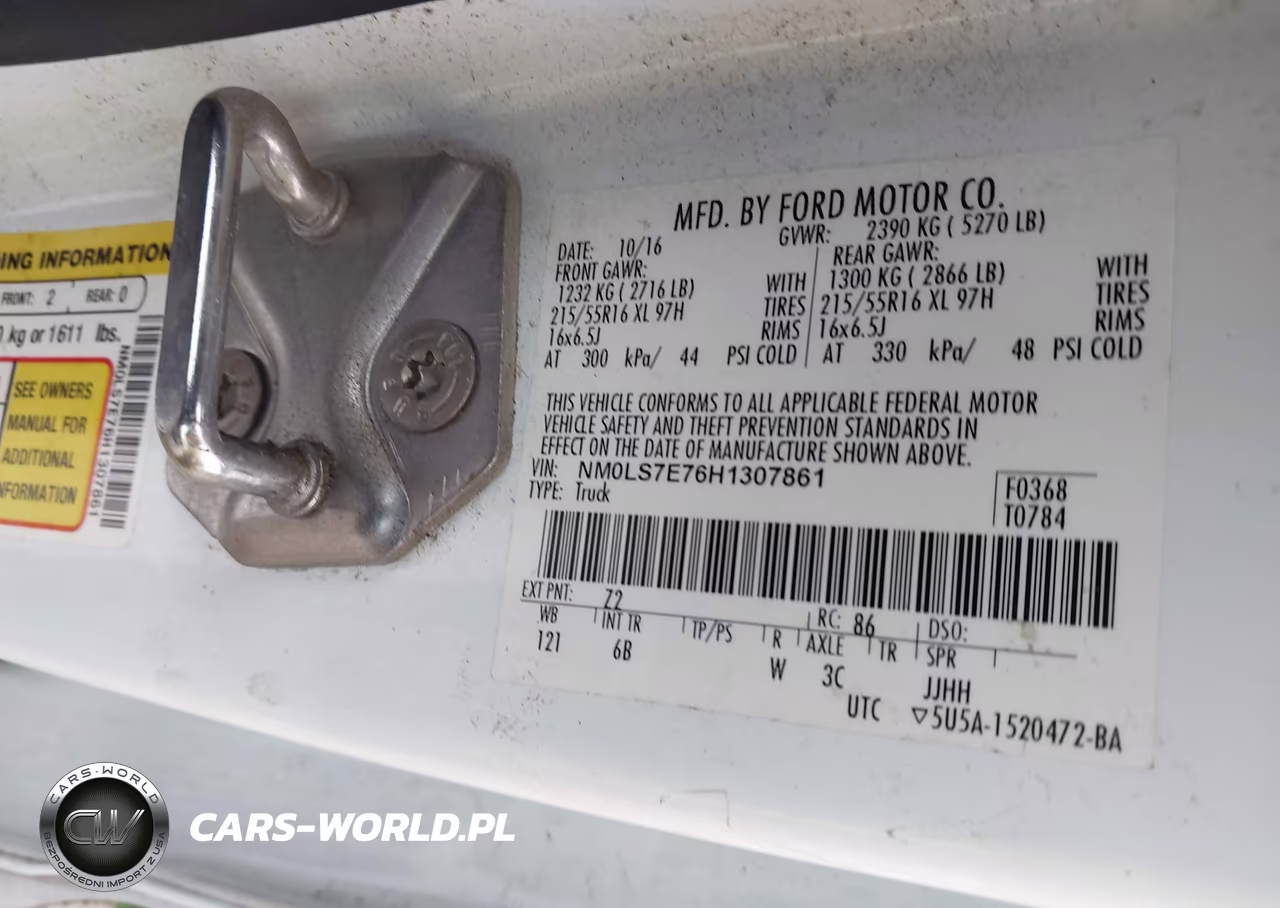 2017 Ford Transit Connect Xl VIN:NM0LS7E76H1307861 - 9