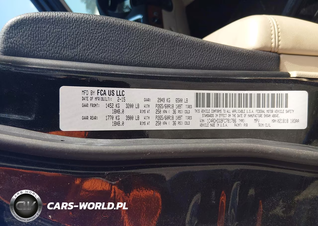 2015 Dodge Durango Limited VIN:1C4RDHDG9FC781786 - 9