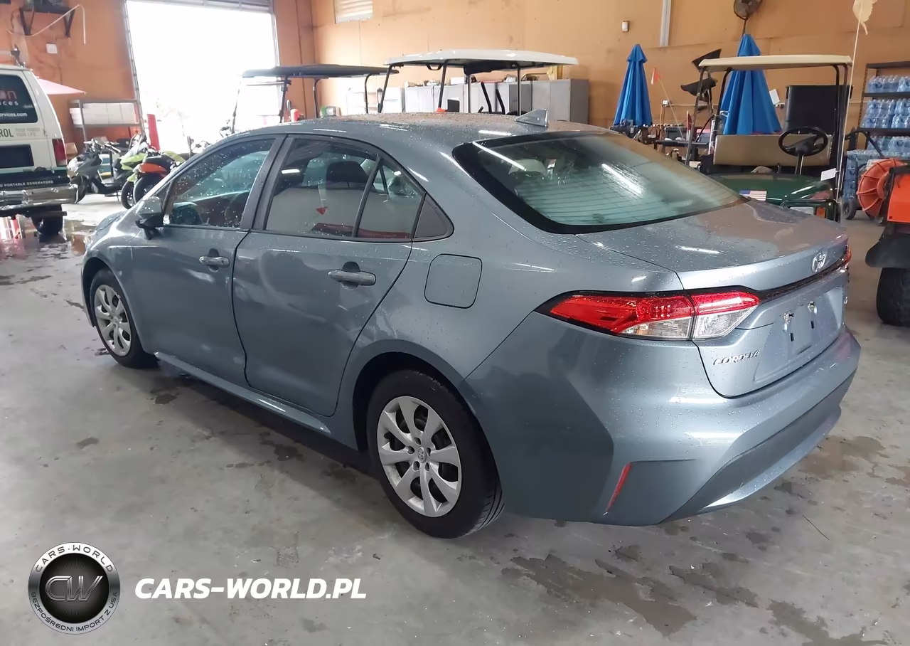 2020 Toyota Corolla Le VIN:5YFEPRAE7LP043986 - 3