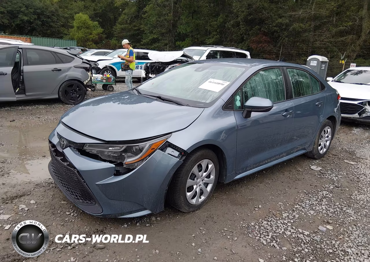 2022 Toyota Corolla Le VIN:5YFEPMAE9NP363395 - 2