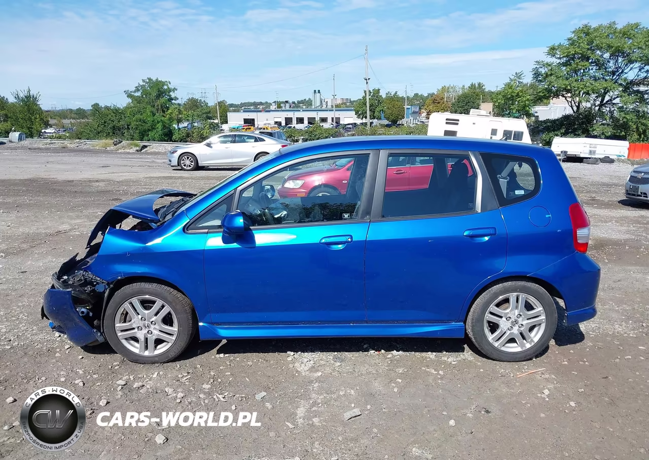 2007 Honda Fit Sport VIN:JHMGD38617S063635 - 14