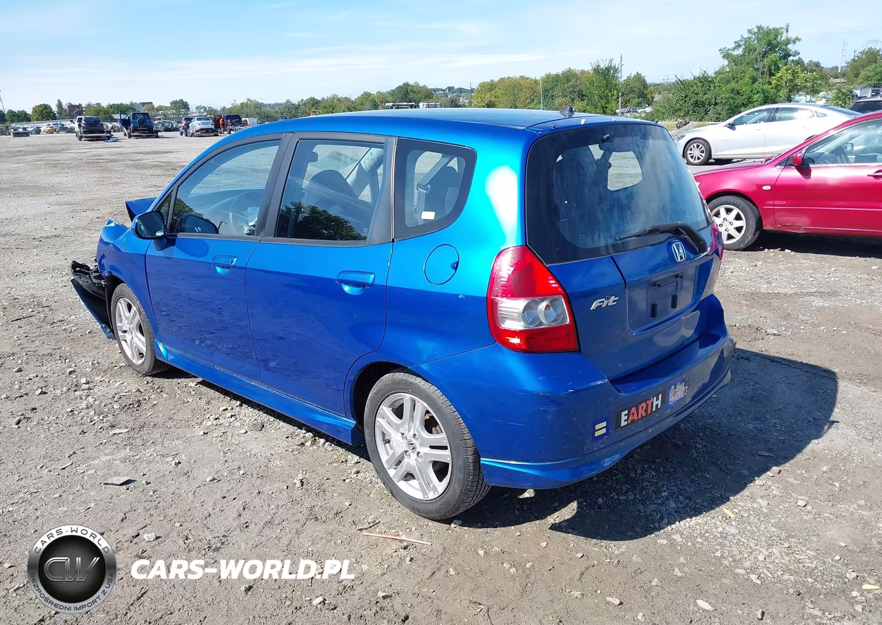 2007 Honda Fit Sport VIN:JHMGD38617S063635 - 3