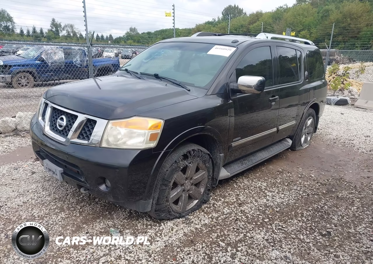 2013 Nissan Armada Platinum VIN:5N1BA0NF9DN605397 - 2