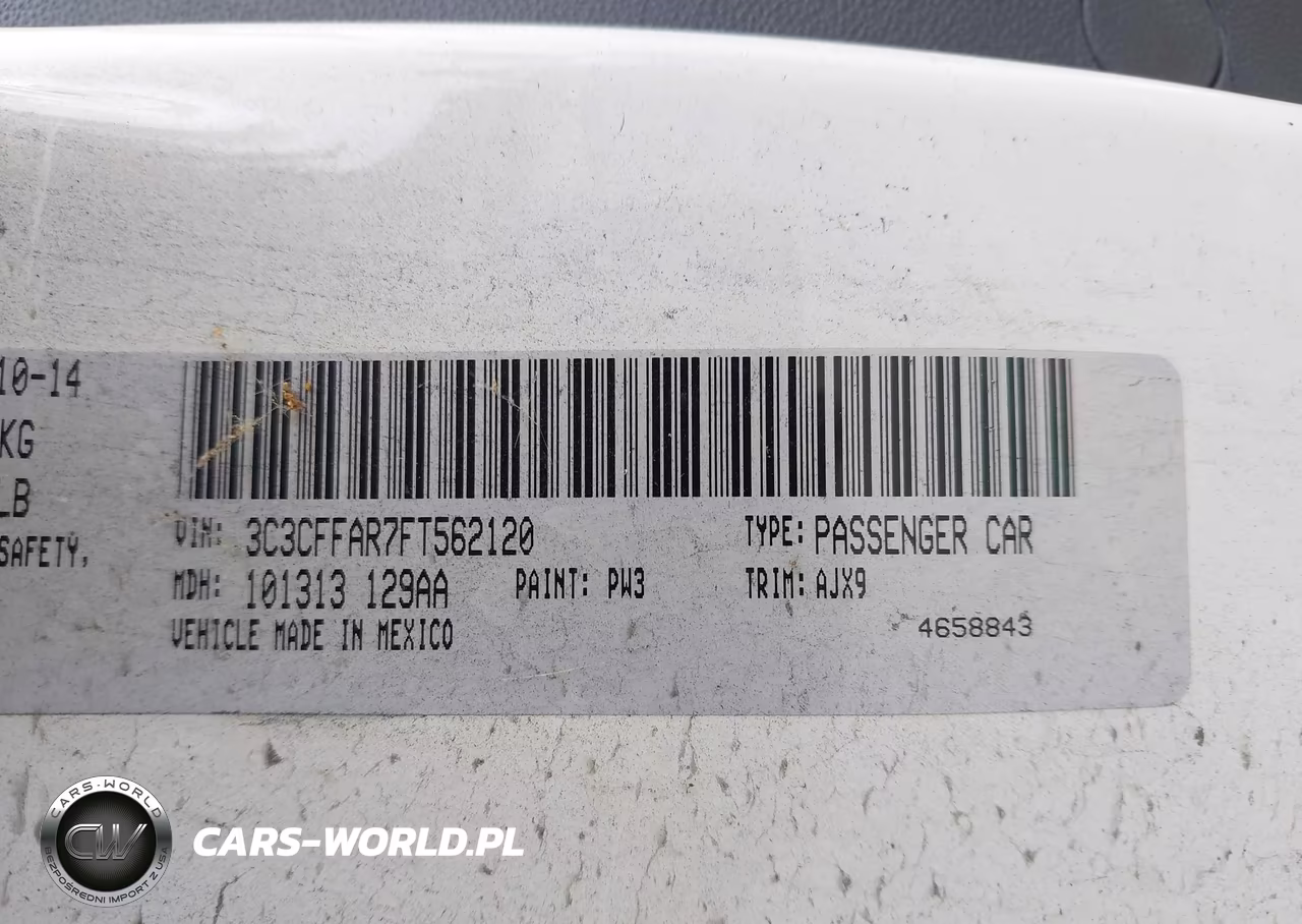 2015 Fiat 500 Pop VIN:3C3CFFAR7FT562120 - 9