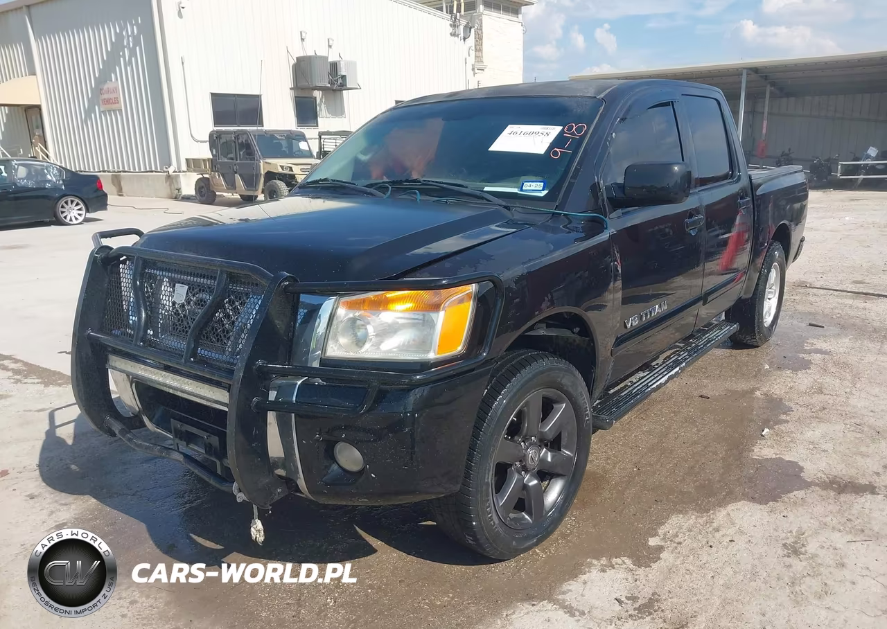 2012 Nissan Titan Sv VIN:1N6BA0ED6CN303130 - 2