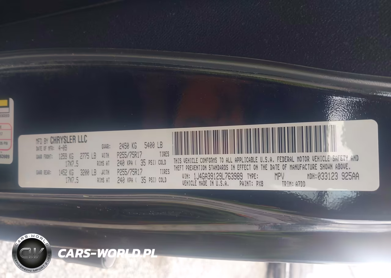 2009 Jeep Wrangler Unlimited X VIN:1J4GA39129L763989 - 9