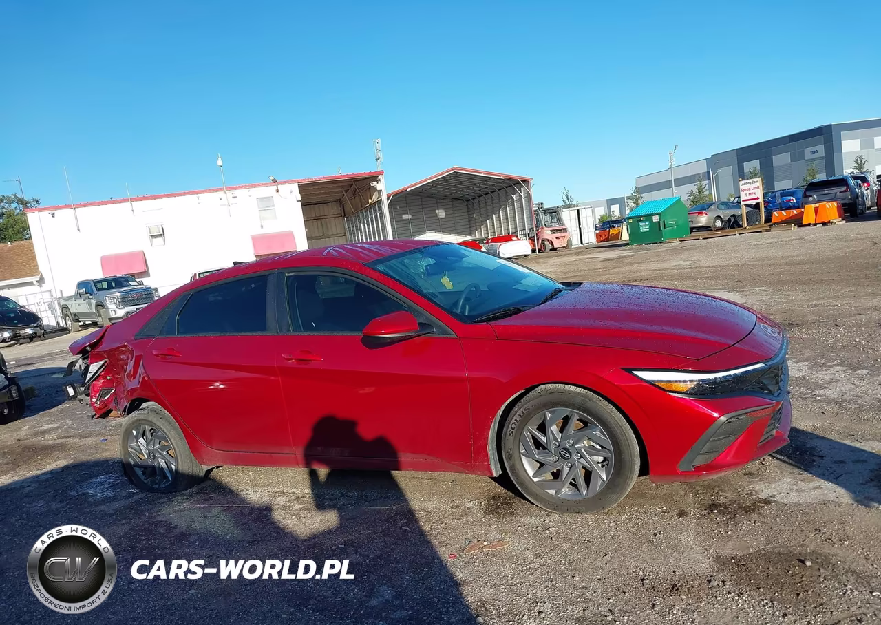 2024 Hyundai Elantra Sel VIN:KMHLM4DG6RU757664 - 14