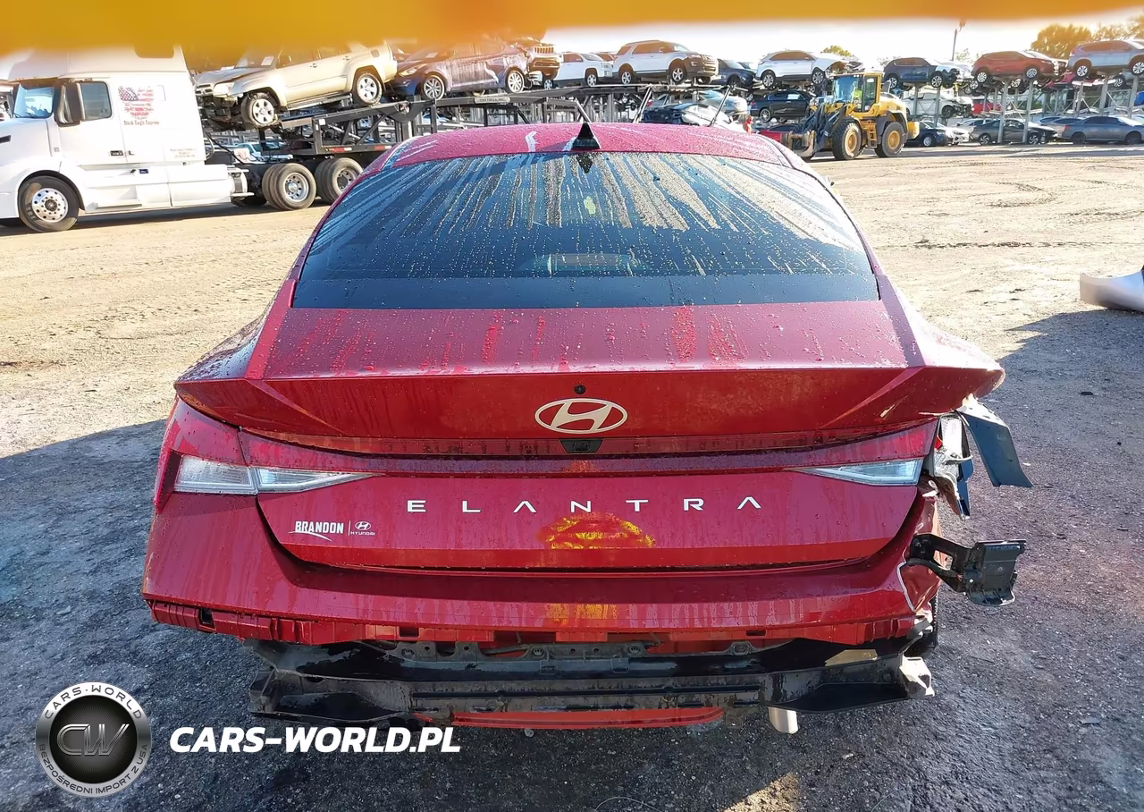 2024 Hyundai Elantra Sel VIN:KMHLM4DG6RU757664 - 17